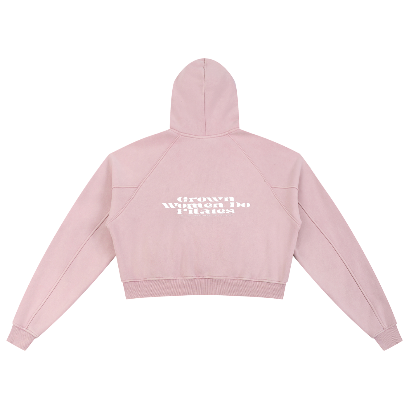 Snow Washed Cropped Hoodie ODMPOD