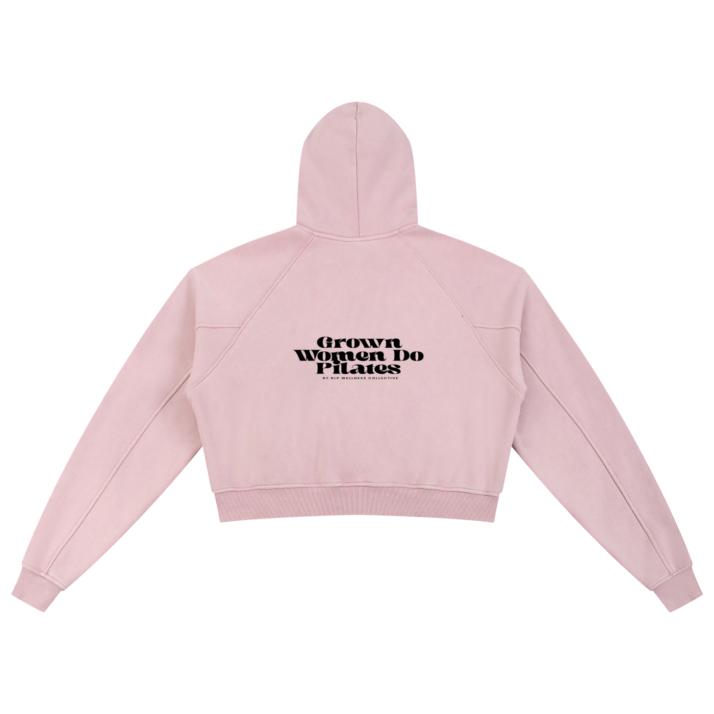 Snow Washed Cropped Hoodie ODMPOD