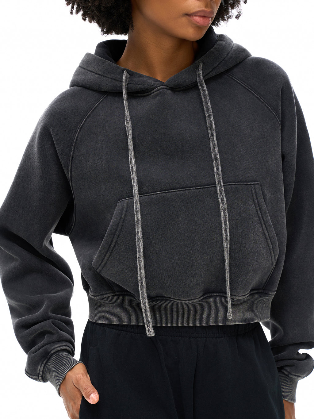 Grown Women Do Pilates Cropped Hoodie ODMPOD